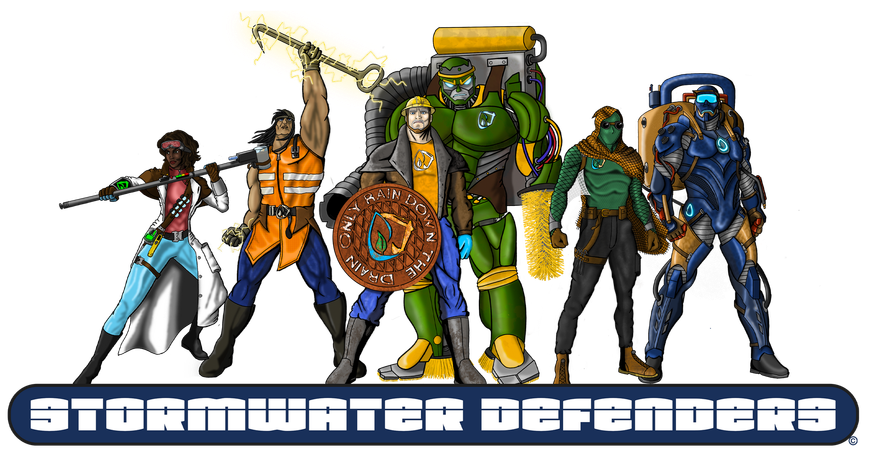 The original Stormwater Defenders team